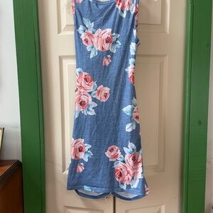 Floral Sleeveless Dress